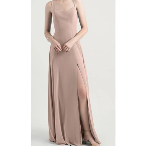 JENNY YOO Kiara whipped apricot Dress - Picture 5 of 11